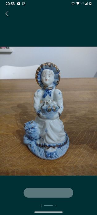 Figurki porcelanowe 2 szt