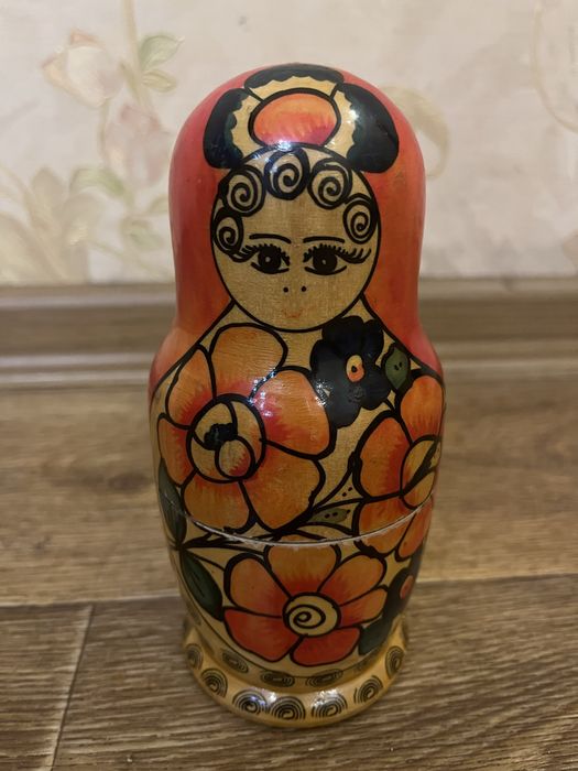 Матрёшка, Куклы неваляшка, девочка и казачок.