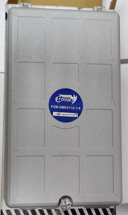 Міні-бокс. Оптичний бокс Crosver FOB-DM037/12-1-6