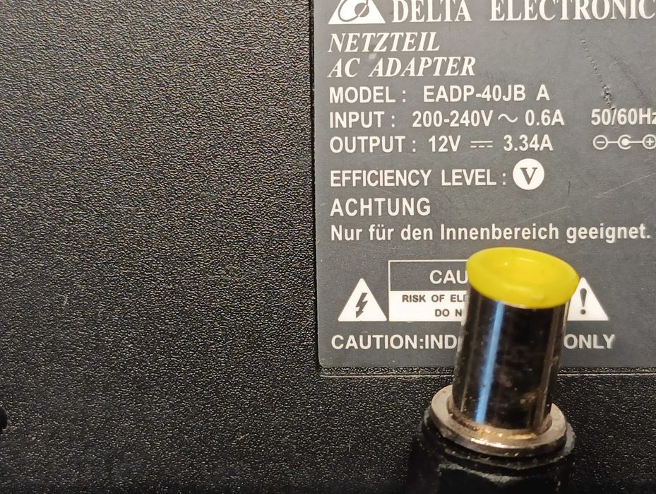 Блок живлення до монитора LG Samsung 12V 3.33A (6.5×4.4mm)