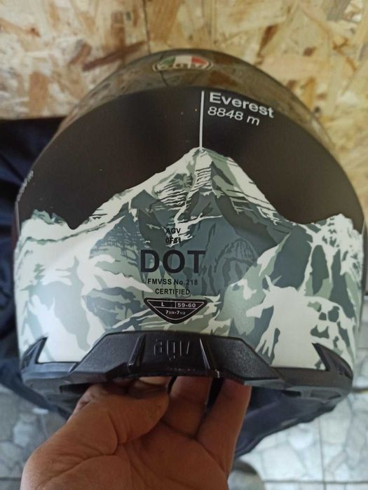 мотошолом — модель AGV AX-8 Dual Evo