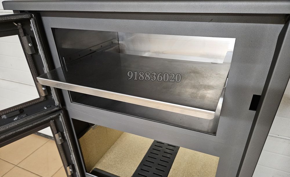 Salamandra Lenha Forno INOX  - NOVAS - Fabricada em Portugal