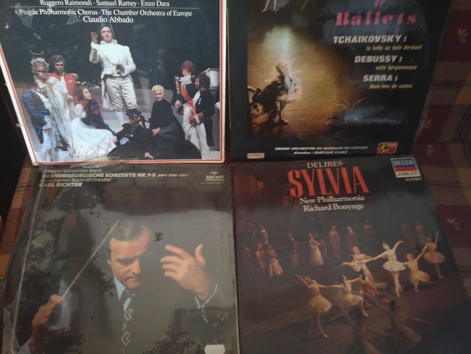 Discos de vinil de música clássica