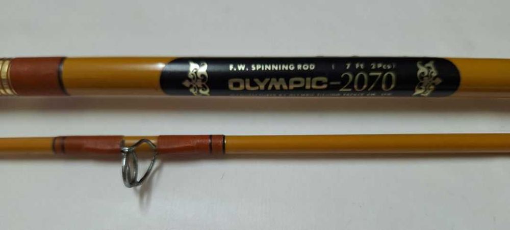 2 Canas de pesca "Olympic" - Novas - De Coleção