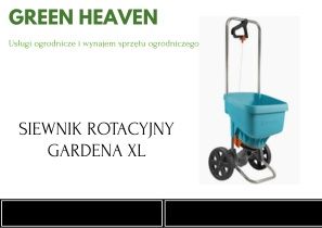 Wynajem Siewnik rotacyjny,myjka,odkurzacz