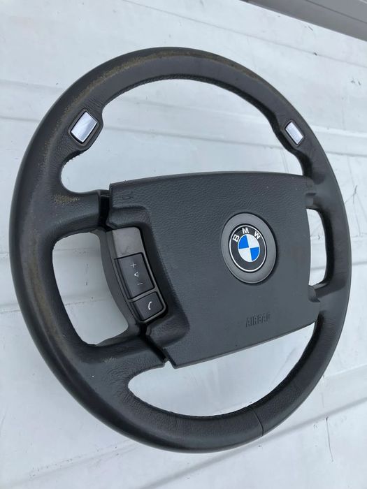 kierownica bmw e65 735i v8 szara poduszka airbag multifunkcja