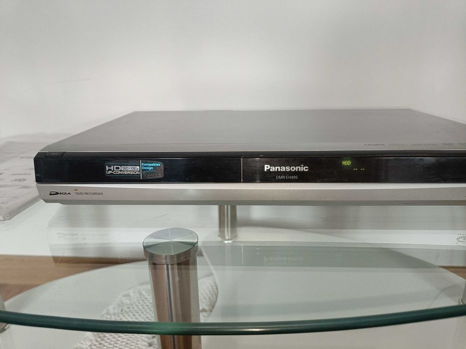 Odtwarzacz DVD Panasonic dmr-eh495 z wbudowanym dyskiem HDD