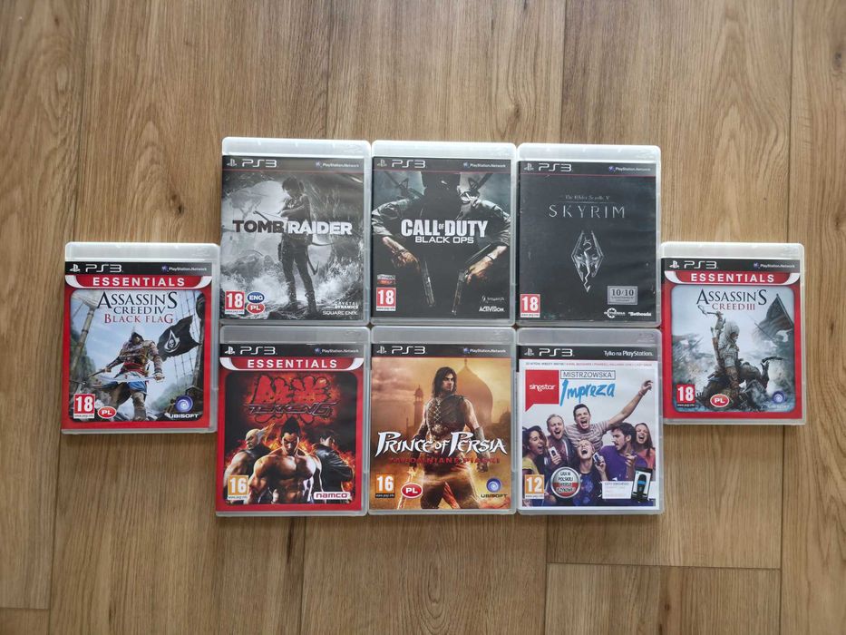 Konsola PlayStation 3 slim 1TB (upgrade pamięci) + zestaw Move + 1 pad + gry