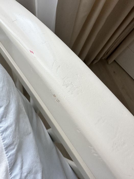 Дитяче ліжко Верес Соня з маятником та шухлядою, матрас та текстиль