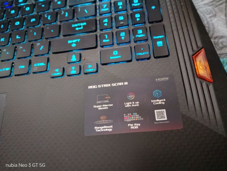 Asus rog strix scar iii laptop gamingowy