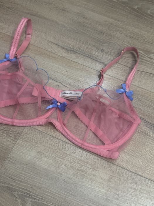 Biustonosz stanik agent provocateur transparentny
