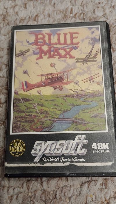 Gra Blue Max dla ZX Spectrum 48kb w plastikowym pudełku