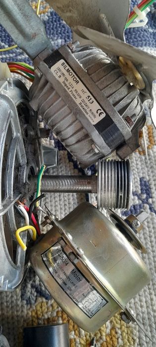 Motores  máquinas  lavar só tenho os em alumínio..e ventilador