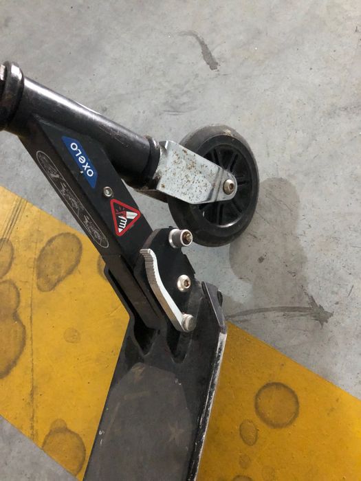 Bicicleta sem pedais mais trotinete
