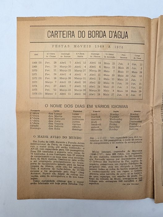 Borda D'Água 1968