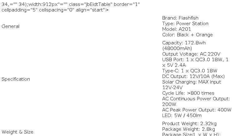 Estação de Energia 200W, Gerador Solar  172.8WHl 48000mAh  220V