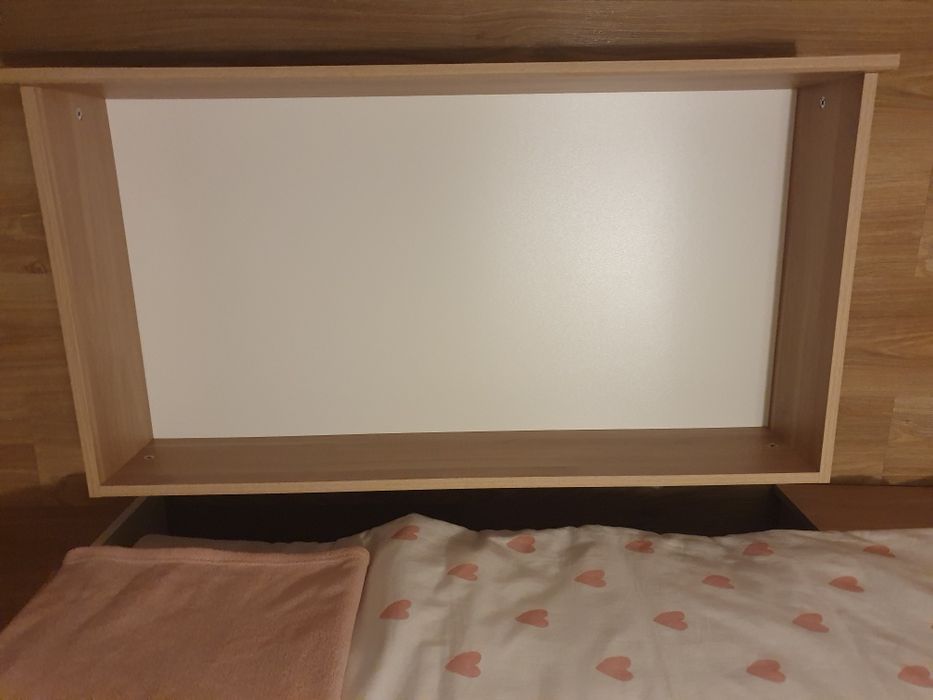 Cama individual compacta, com nichos e gavetões NOVA