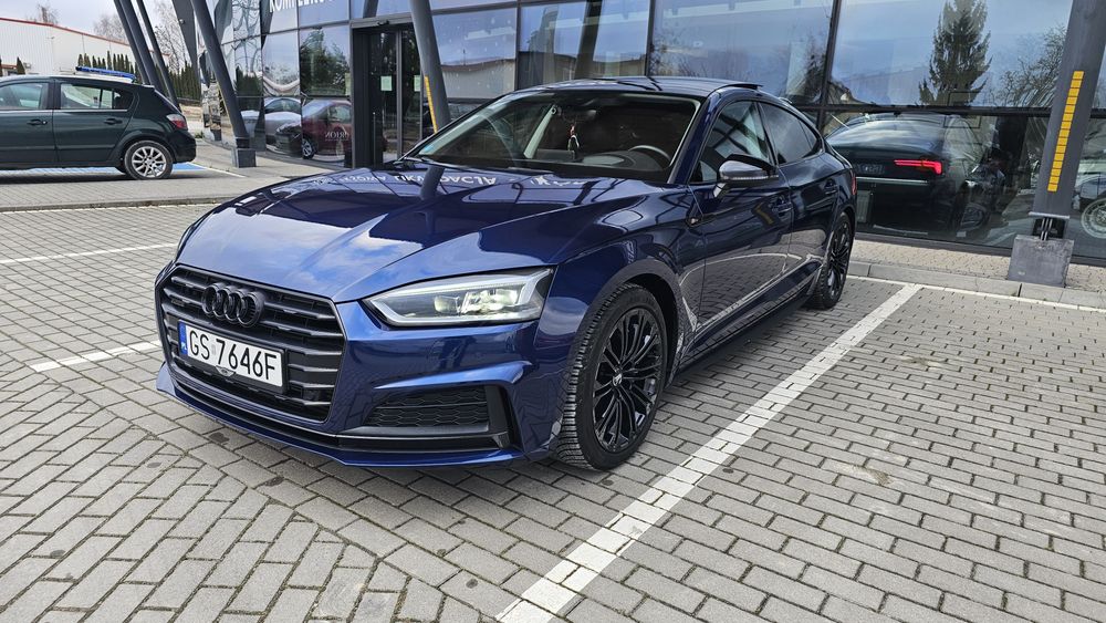 Audi A5 S-Line Quattro S Tronic TFSI 252KM Matrix Virtual  B&O Panoram