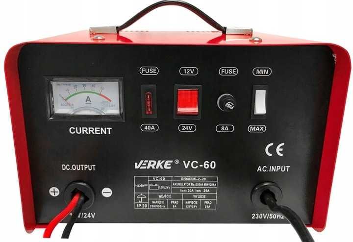 Prostownik samochodowy do akumulatorów ładowarka   12V 24V 30A