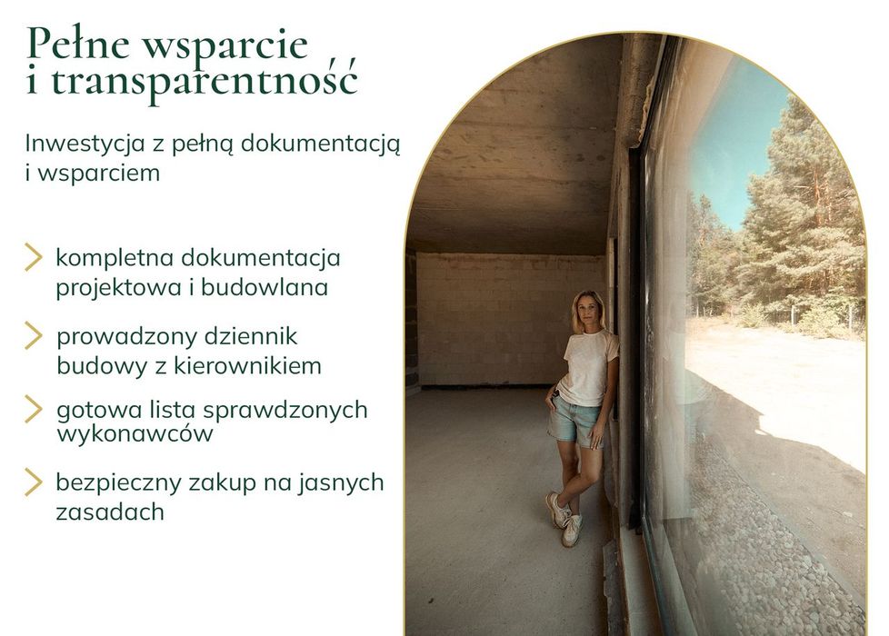 Dom bliźniak w lesie, projekt do dokończenia (140m x2)