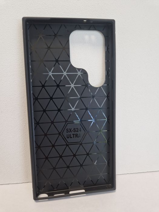 Futerał Carbon do Samsung Galaxy S24 Ultra czarny