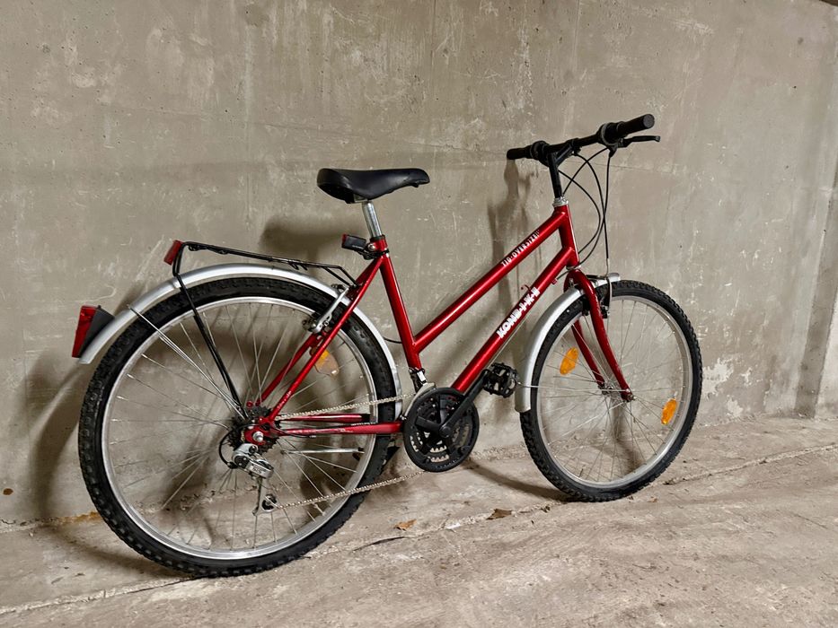 Rower z przerzutkami koła 26