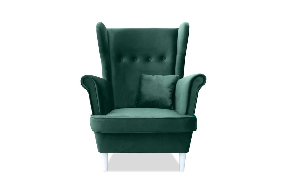 Fotel Uszak Od Ręki Promocja Welur