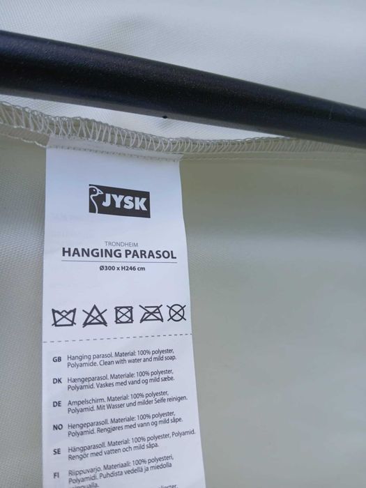 Parasol wiszący Trondheim / Hanging Ś300