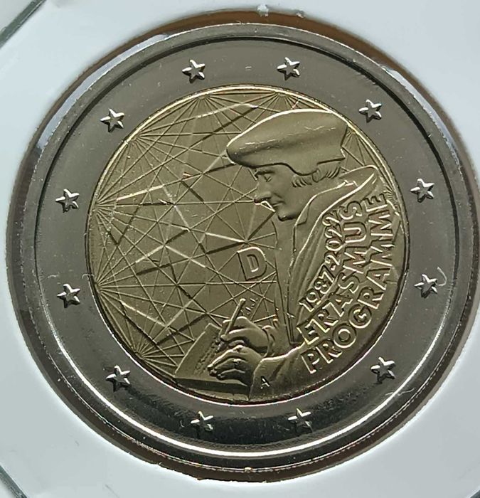 2€ -  Erasmus - Conjunto das 23 moedas  2022