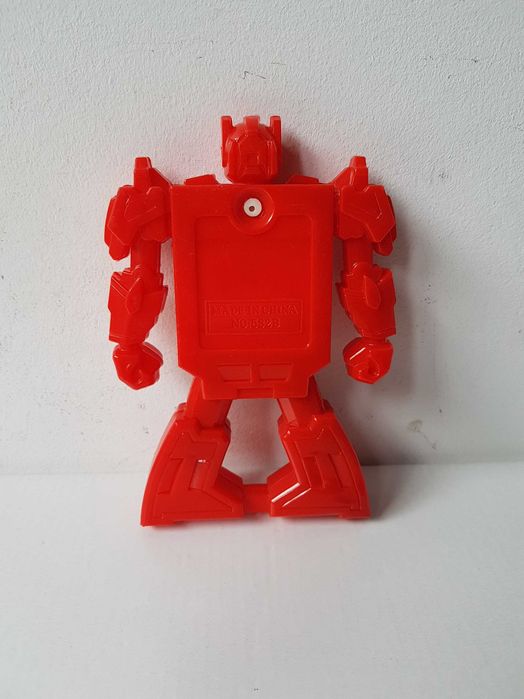 Czerwony Transformers gra zręcznościowa z wodą nakładanie kółek 13cm