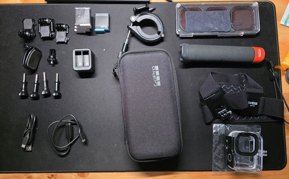 Kit Completo de Acessórios Originais GoPro