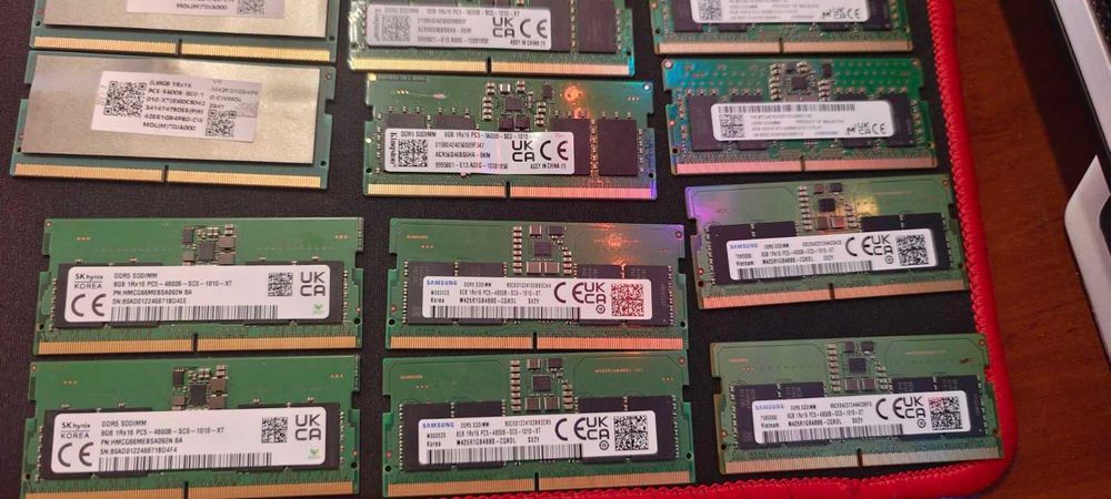 Оперативная память для ноутбука SO-Dimm DDR5 16Gb(2x8) 4800Mhz 5600Mhz