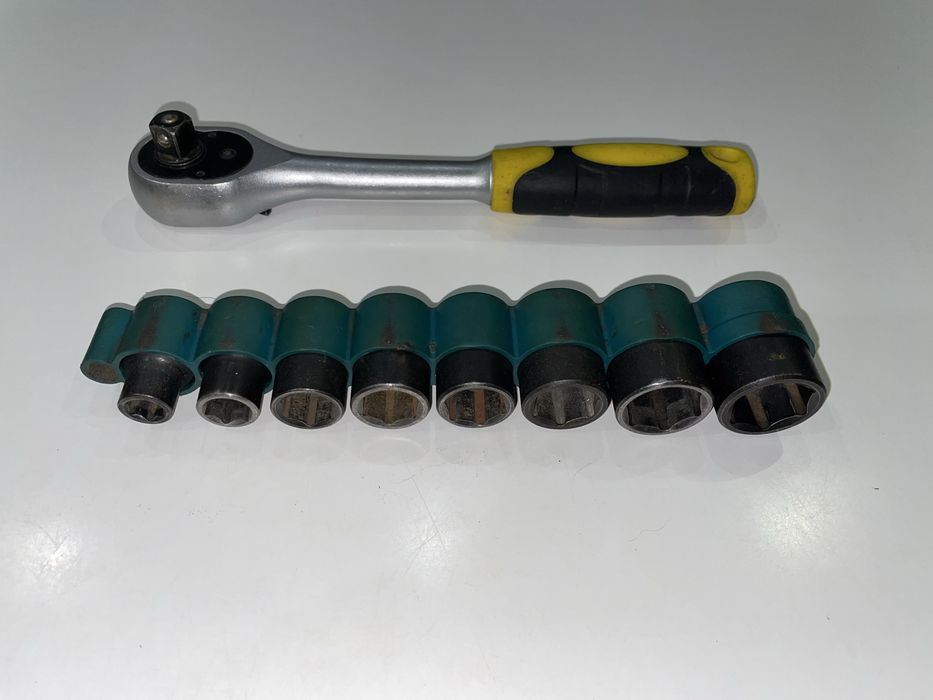 Ударные головки Makita + трещетка