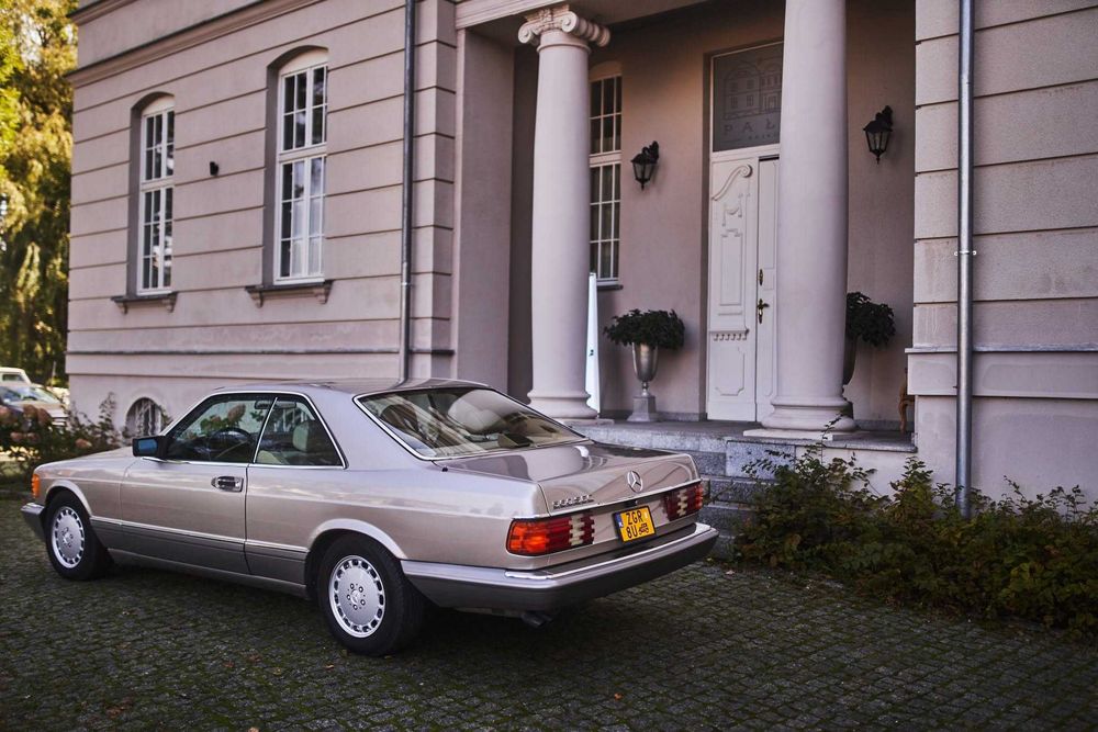 Mercedes c126 SEC 560 na wynajem