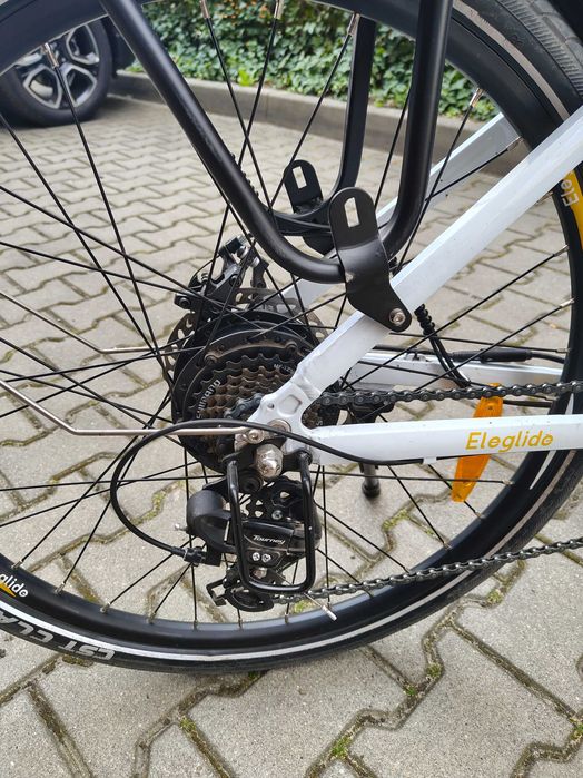 rower elektryczny Eleglide T1 Step Thru Biały 27,5