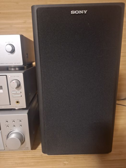 Wieża HIFI Stereo Sony z kolumnami  Super stan