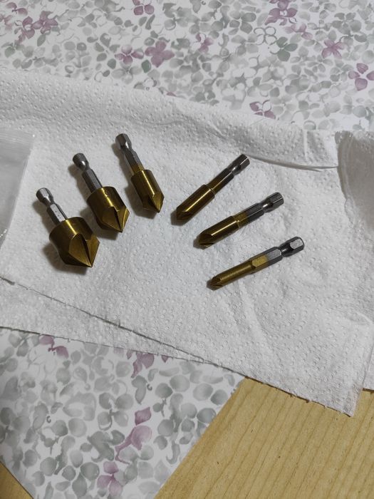 Pogłębiacz fazownik 90 stopni zestaw