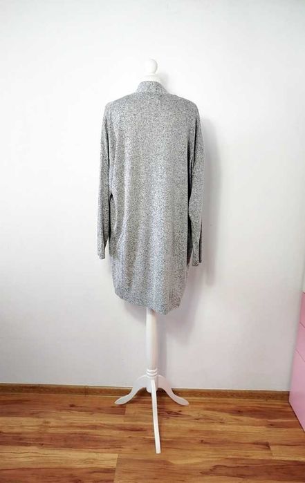Matalan szary kardigan wiskoza