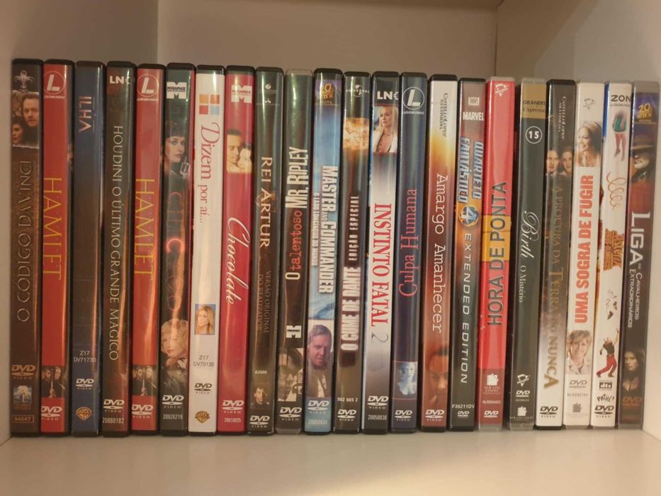 Conjunto de 40 DVDs