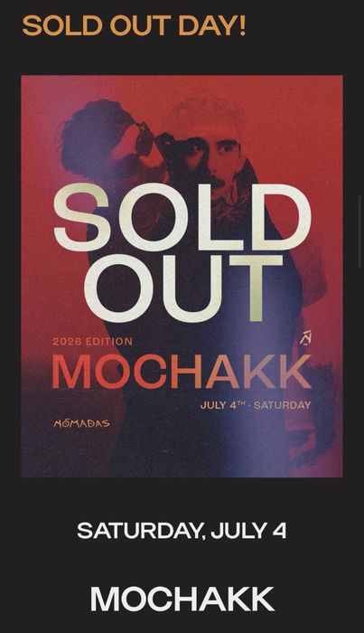 Bilhete para Nomadas (Mochakk) Braga - 4 julho
