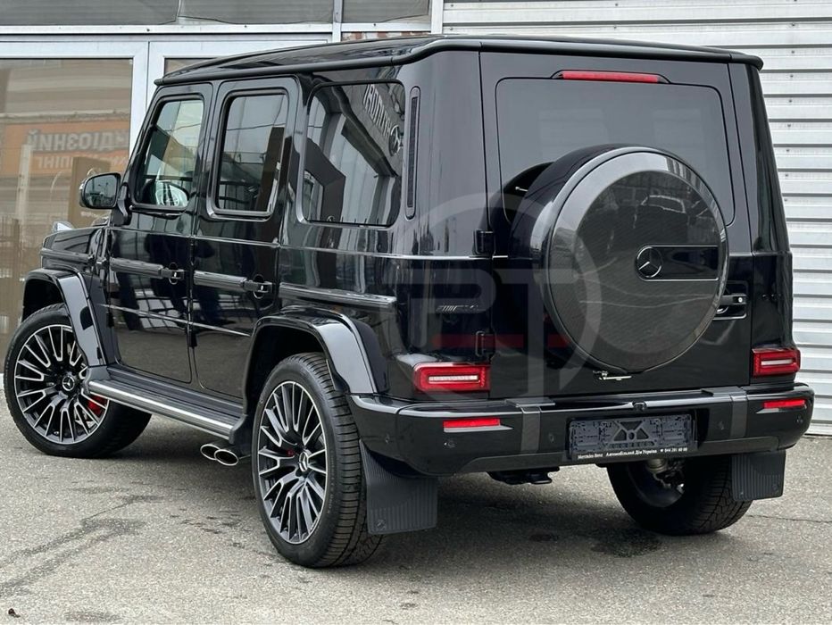 Карбон пакет G63 AMG Mercedes W465 Бампер Клыки Запаска Молдинги