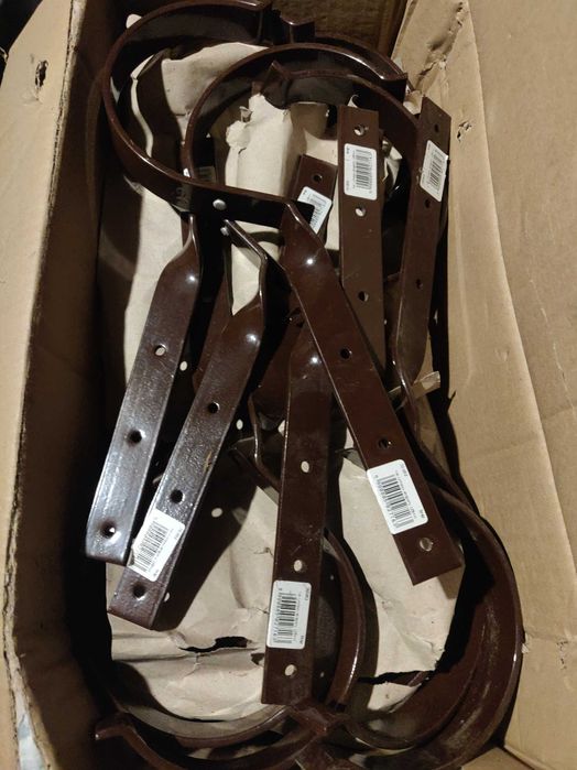 BRYZA hak rynny skręcony ocynkowany Ø 125 mm,