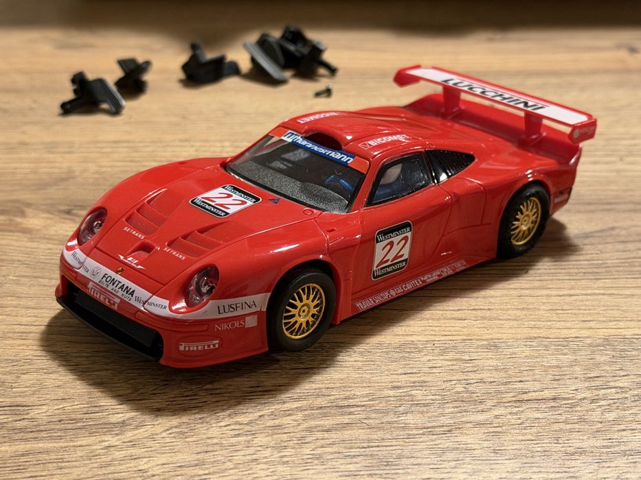 Pista Scarlextric 1/32 2 comandos e 2 carros