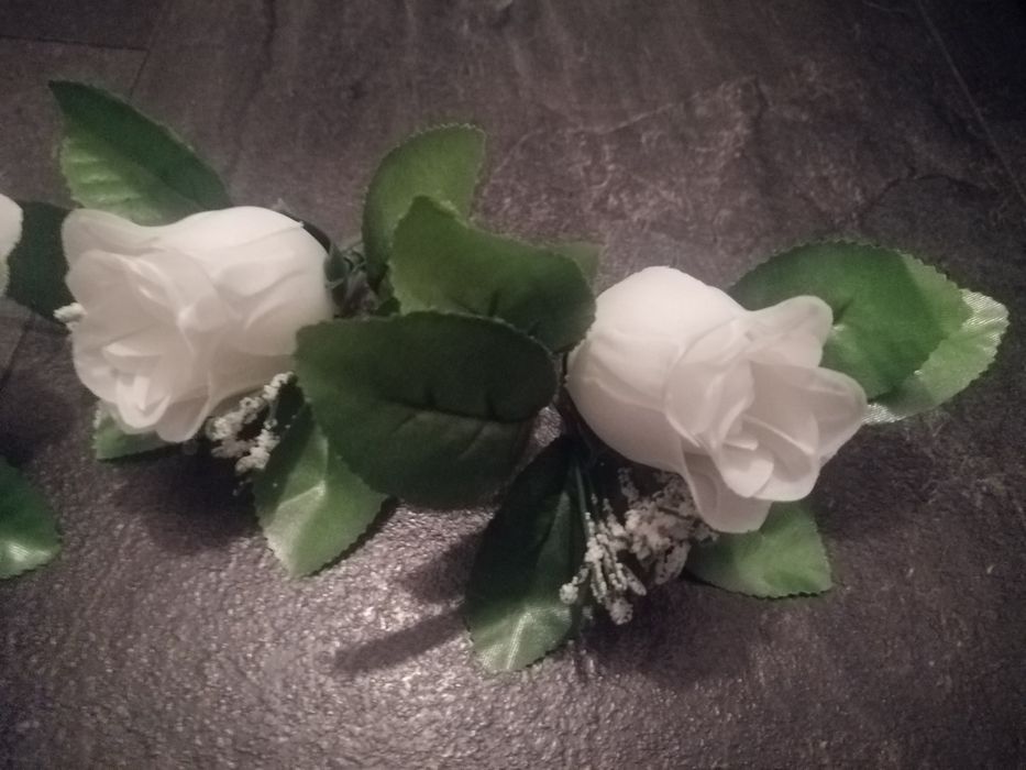 Kwiaty sztuczne ślub