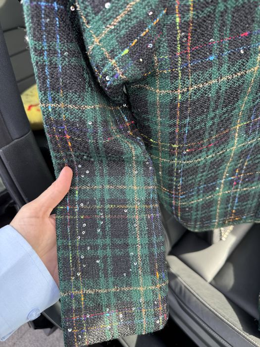 Костюм с твида, новый