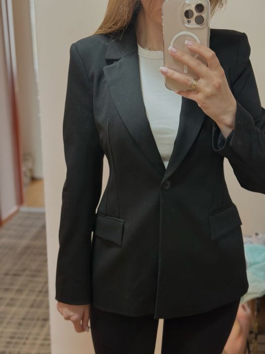 Блейзер/піджак приталений zara