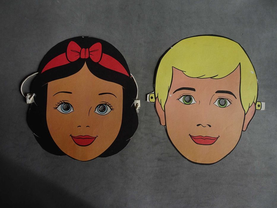Máscaras Disney Branca de Neve e Príncipe