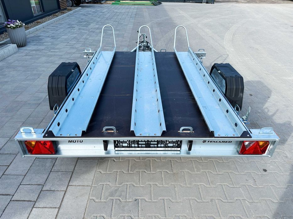 TEMARED MOTO 3 Premium DMC 750 kg na 3 motocykle podłoga sklejkowa