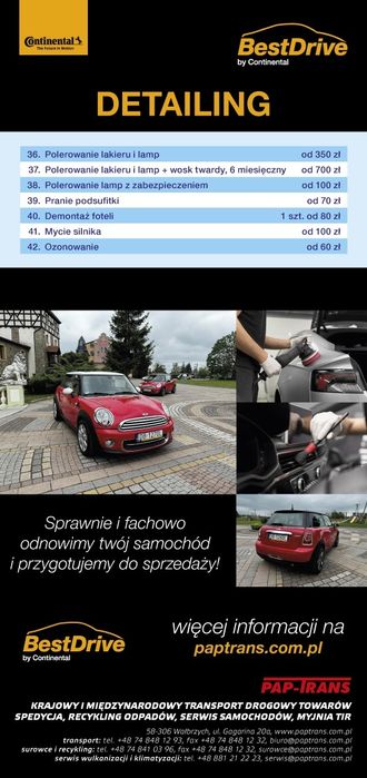 Auto myjnia Tir ,osobowe, dostawcze,.ciężarowe, cysterny, autokary,
