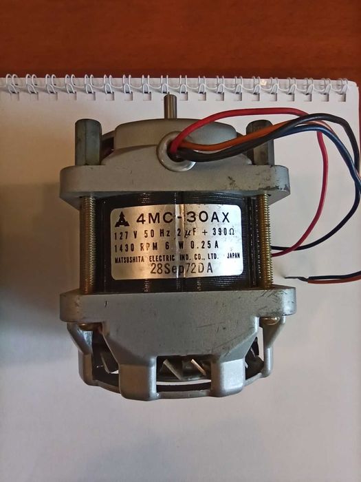 Електродвигун 4MC-30AX Matsushita. Новий.